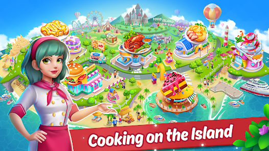 Inselküche in Cooking Food Island